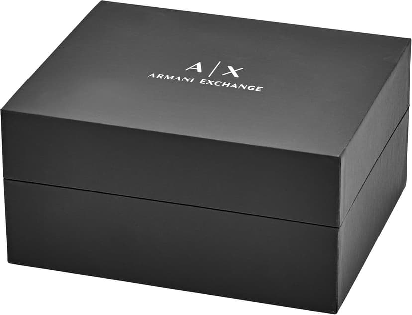 A|X Armani Exchange Men's Watch with Three-Hand Analog Display and Stainless Steel or Leather Band, Watch for Men