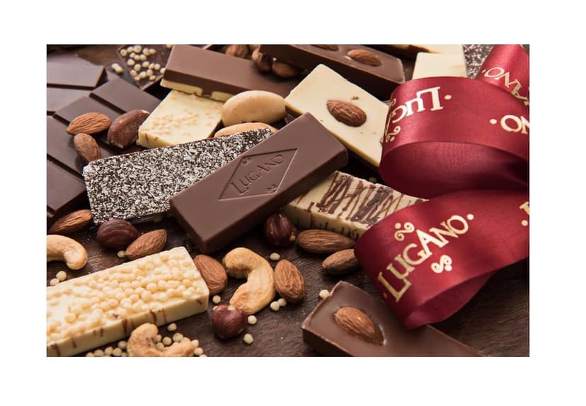 Lugano Premium Truffles Variety Pack of 5 - One Box of Each Flavor - Milk, White Cherry, White Strawberry, Dark Caramel, and Milk Chocolate Caramel