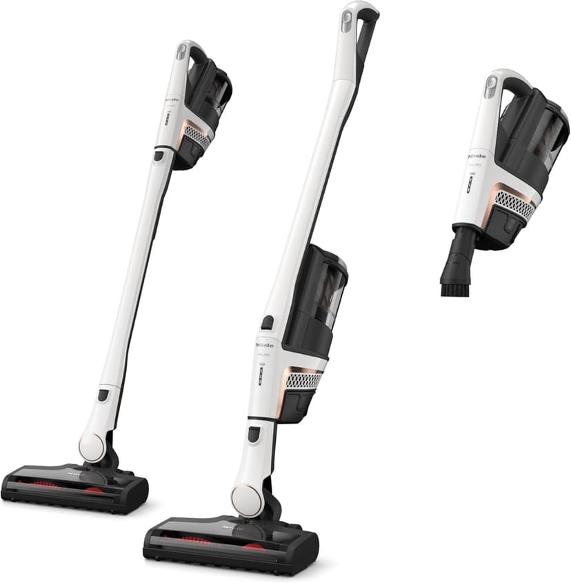 Miele Triflex HX2 Cordless Stick Vacuum Cleaner, 60 min runtime, Lotus White / Rose Gold
