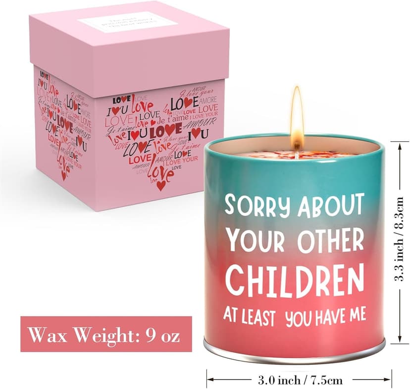 Birthday Gifts for Mom from Daughter Son Kids,Mothers Day Gifts for Mom,Funny Gift Ideas,Christmas Stocking Stuffers Galentines Day Anniversary Presents,9oz Scented Candles