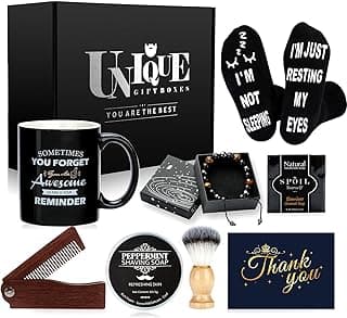 Sovyime Birthday Gifts for Men Who Have Everything, Luxury Gift Set for Men Birthday Gifts Ideas, Funny Men's Gift Baskets for Mens Him, Boyfriend Husband Anniversary Fathers Day Giftss for Dad Daddy