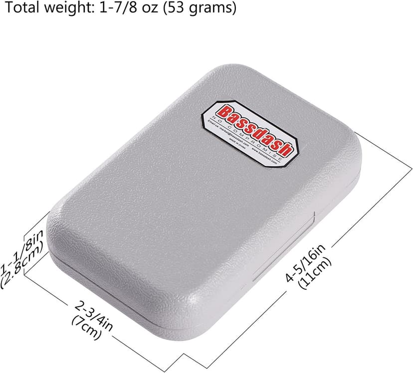 BASSDASH Fly Fishing Assorted Flies Kit, Pack of 64 pcs Including Dry and Wet Flies, Nymphs, Streamers, Terrestrials, Leeches and More, with Magnetic Fly Box