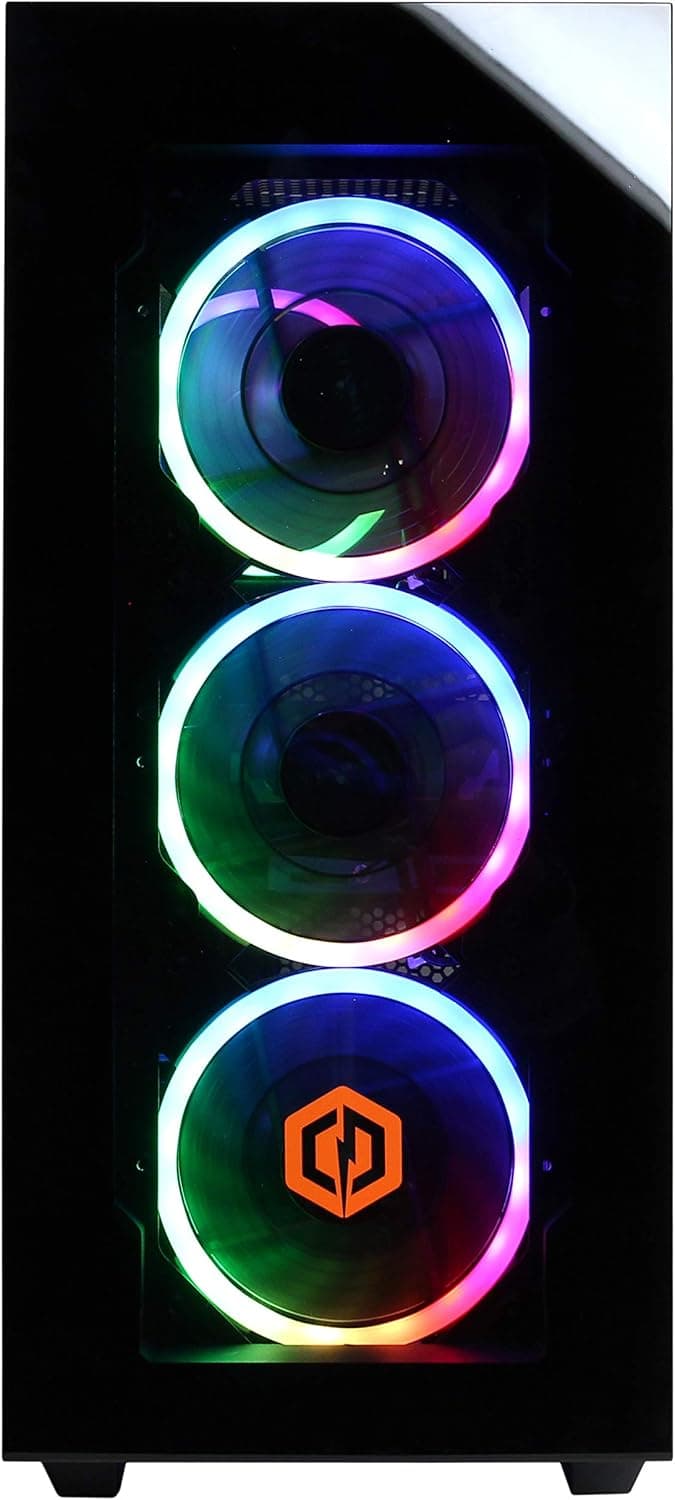 CYBERPOWERPC Gamer Master Gaming PC, AMD Ryzen 5 7600 3.8GHz, GeForce RTX 4060 8GB, 16GB DDR5, 500GB NVMe SSD, Wi-Fi Ready & Windows 11 Home (GMA2700A)