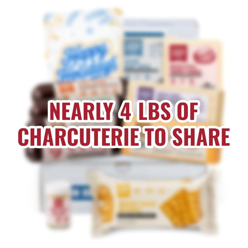 Farmers Market Gift Basket, Gluten Free, Keto, Paleo, Low Sodium, Zero Sugar, Christmas Charcuterie Board, Holiday Meat and Cheese Gift Baskets, Curated Selection