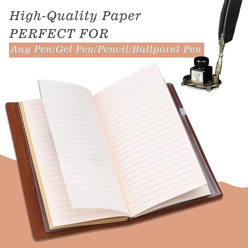 PRSTENLY Sisters Gifts from Sister Leather Journal, To My Sister Gifts 140 Page Refillable Notebooks, Graduation Mothers Day Valentines Day Christmas Gifts for Sister from Sister Brother