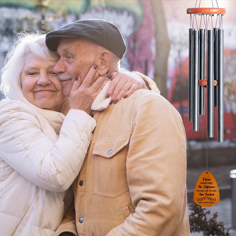 Farewell Gifts for Coworkers Moving Away Gifts for Friends Retirement Gifts for Women Men Goodbye Gifts for Coworkers Going Away Gifts for Coworkers Women Next Chapter Wind Chimes