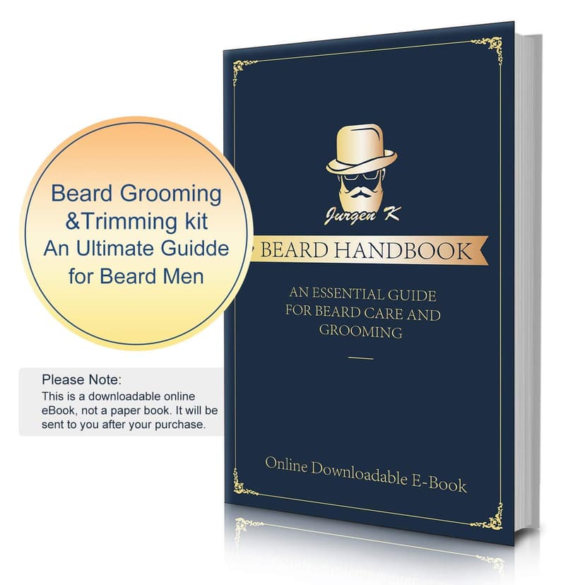 Gifts for Men, Beard Kit for Men's Daily Grooming, Moisturize & Soften Coarse, Dry Facial Hair, Anniversary & Wedding & Birthday Gifts for Him Boyfriend Husband Dad Brother Adult Son Male Friend