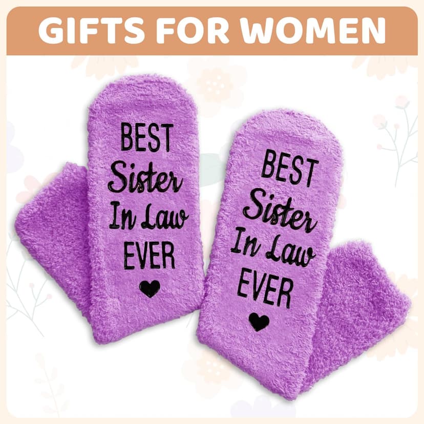 HAPPYPOP Mothers Day Socks - Sisters Aunt Gifts, Gifts for Sister Daughter Mother in Law