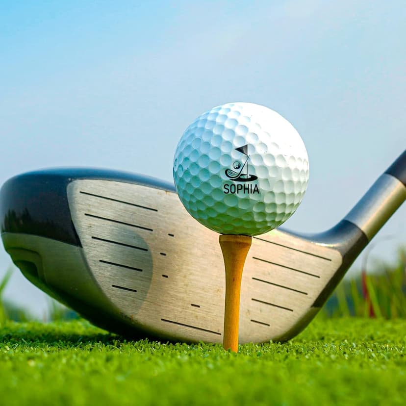 Golf Ball Stamp Personalized, Custom Golf Ball Marker with Monogram Name Design, Waterproof Ink Customized Golf Ball Stamper, Golf Accessories Gifts for Golfers Men Dad Husband