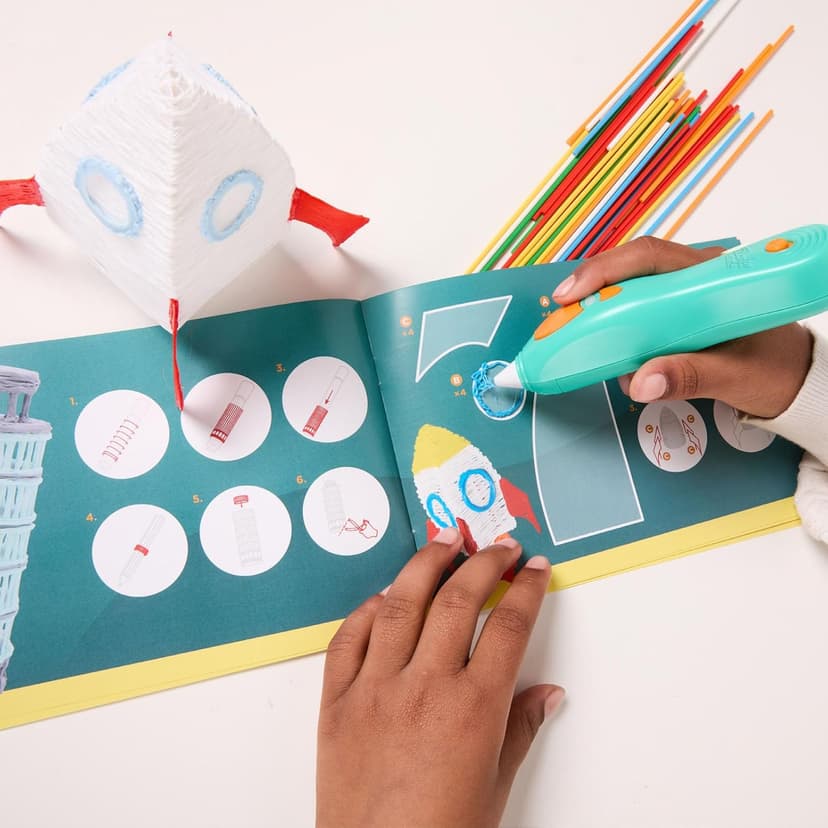 3Doodler Start+ Essentials (2024) 3D Pen Set for Kids, Easy to Use, Learn from Home Art Activity Set, Educational STEM Toy for Boys & Girls Ages 6+