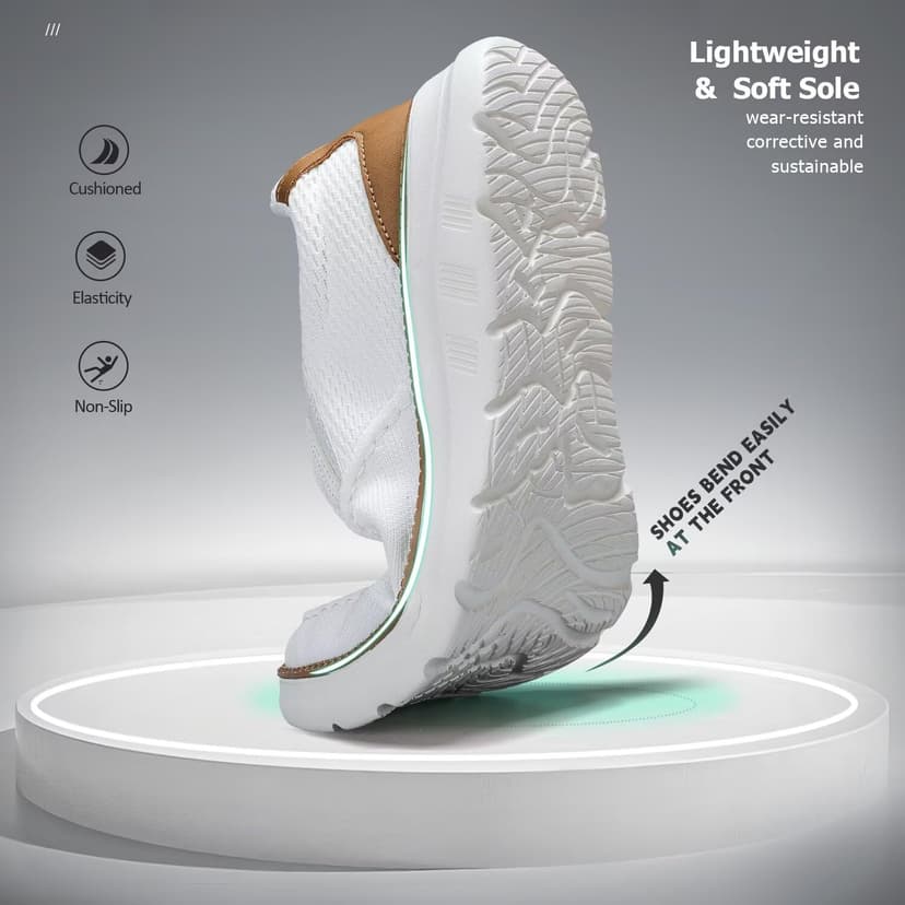 Vooncosir Mens Boat Shoes Casual Loafers Slip On Walking Dress Sneakers Mesh Business Oxfords Work Lightweight Soft Sole