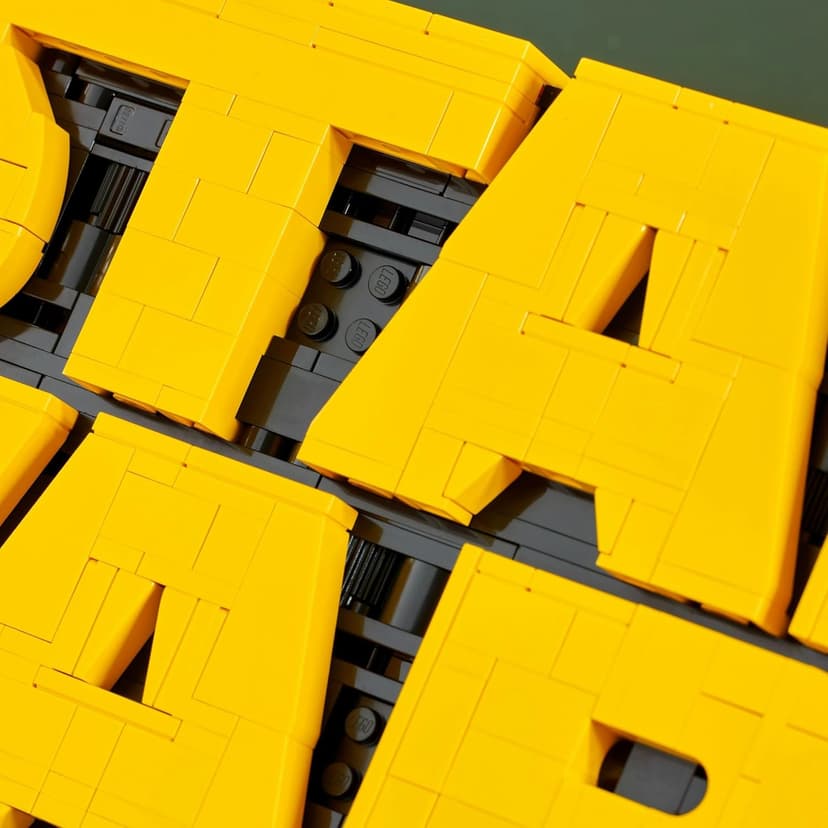 LEGO Star Wars Brick-Built Star Wars Logo - Building Blocks for Adults 18+ - Star Wars Gift Idea for Birthdays - Collectible DIY Model Kit - Home Decor Idea for Fans of The Movie Series - 75407