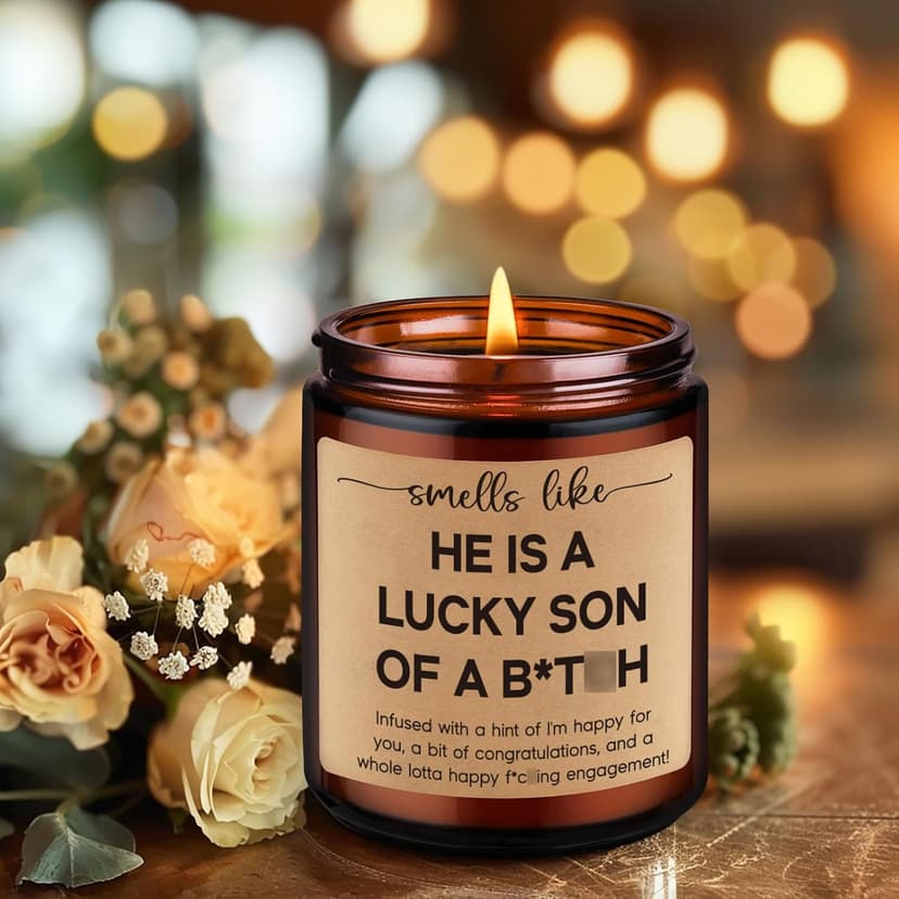 Fairy's Gift Funny Engagement Candle, Engagement Gifts, Newly Engaged Gifts Ideas, Presents for Bride, Bride to Be - Bridal Shower, Funny Wedding Presents for Engaged Friend, Sister, Daughter, Fiance