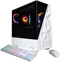 CyberPowerPC Gamer Xtreme VR Gaming PC, Intel Core i7-14700F 2.1GHz, GeForce RTX 5060 Ti 16GB, 16GB DDR5, 1TB PCIe 4.0 SSD, WiFi Ready & Windows 11 Home (GXiVR8040A17)
