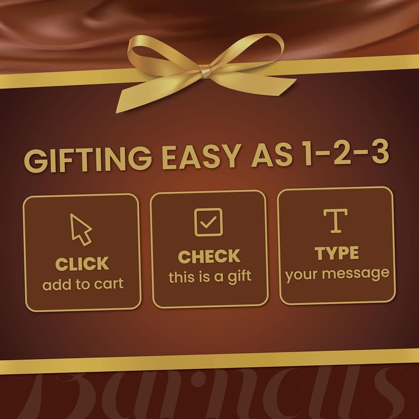 5 Valentines Chocolate Biscotti Gift Box, Gourmet Cookie Gift Basket for Food Delivery, Fancy Cookies Gift Ideas for Women, Men, Wife Girlfriend