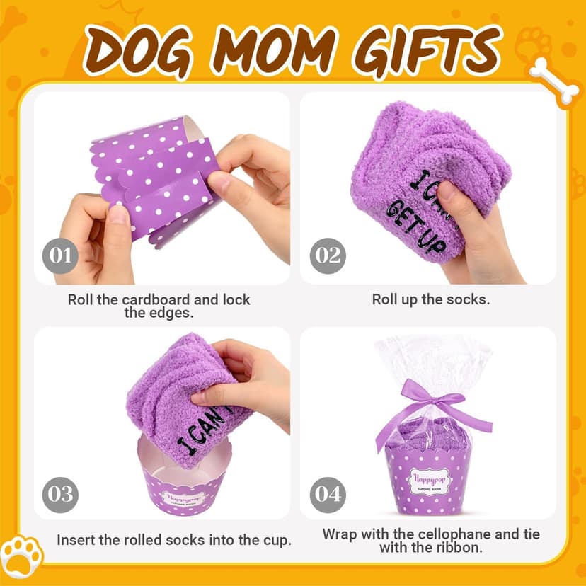 HAPPYPOP Dog Gifts for Women Men - Dog Gifts for Dog Lovers, Funny Dog Christmas Birthday Stockings, Dog Mom Dad Gifts