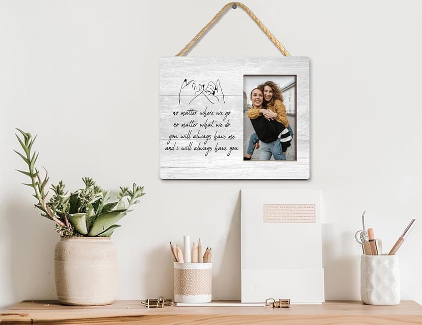 Orchroma Best Friends Picture Frame,Bestie Bff Best Friends Gifts,Friendship Gifts for Women Friends Birthday Christmas Gift,4x6 Inch Photo