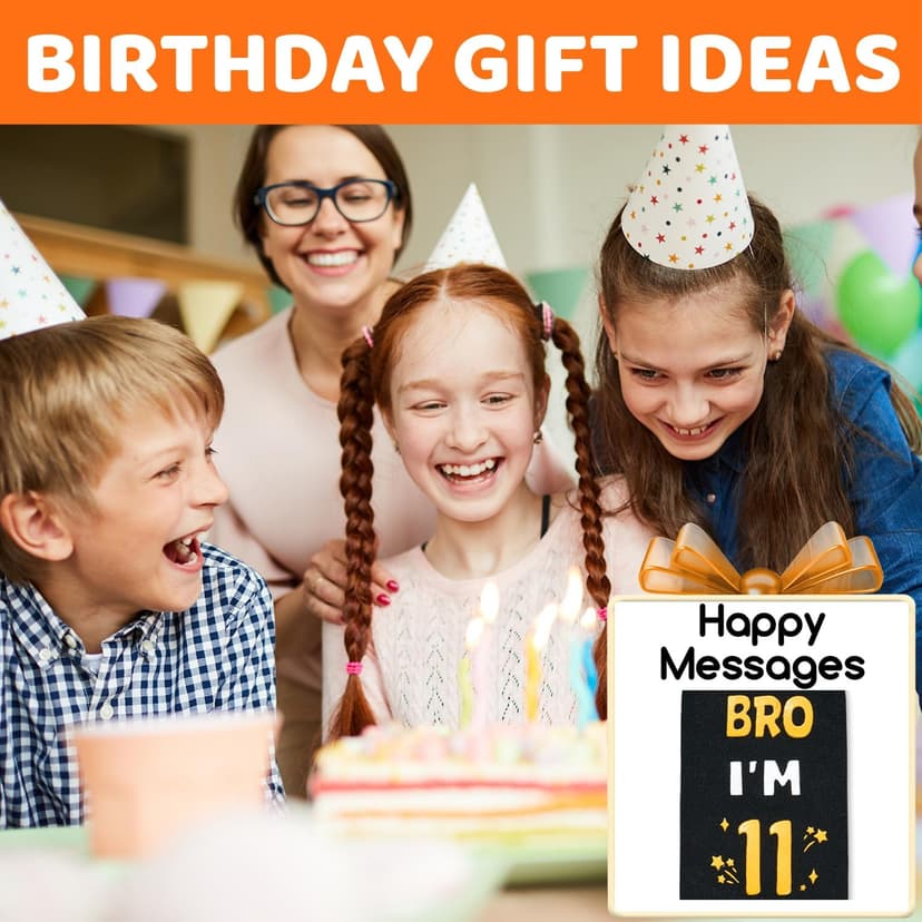 HAPPYPOP Birthday Gifts Ideas for Boys - Socks for Kids Girls Age 5-12 with Greeting Card