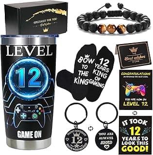 12 Year Old Boy Gifts, 12th Birthday Gifts Decorations for Son, Gamer Gifts for Teenage Boy, Christmas Gift for Kids, Nephew, Grandson, Brother
