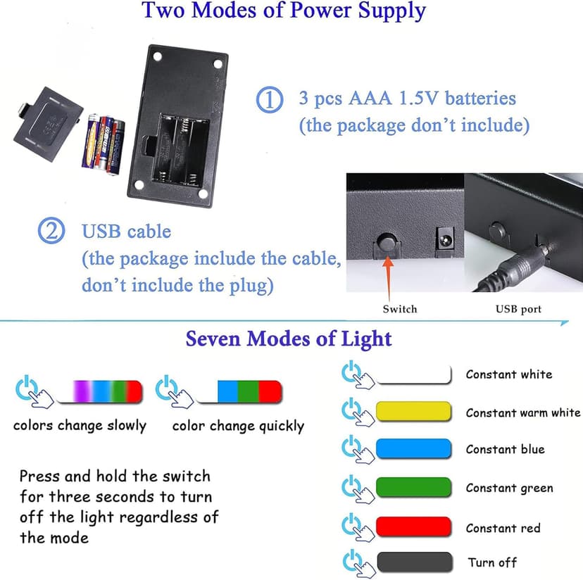 YWHL Romantic Girlfriend Gifts from Boyfriend, To My Girlfriend Crystal Heart Shaped Keepsake with Colorful Light Base, Girlfriend Birthday Gift, Gifts for Girlfriend on Anniversary Valentine