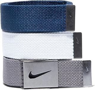Nike Men's 3 Pack Golf Web Belt
