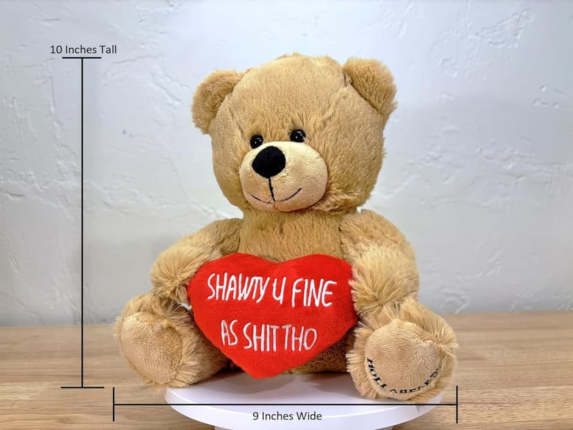 Hollabears Shawty U Fine 10" Original Teddy Bear Plush