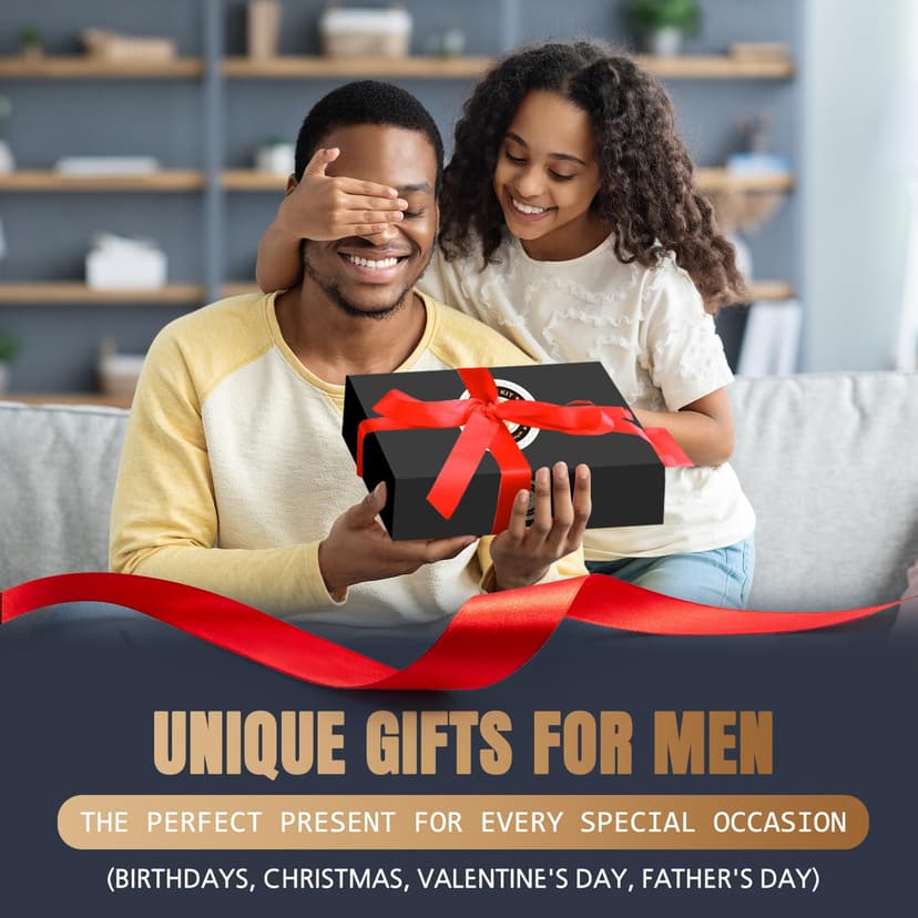 XIKEZAN Beard Kit for Men Grooming & Care w/Beard Conditioner, Wash, Oil, Balm, Brush, Comb,Birthday Fathers Valentines Gifts for Men Him Dad Husband Boyfriend Christmas Gifts Mens Stocking Stuffers