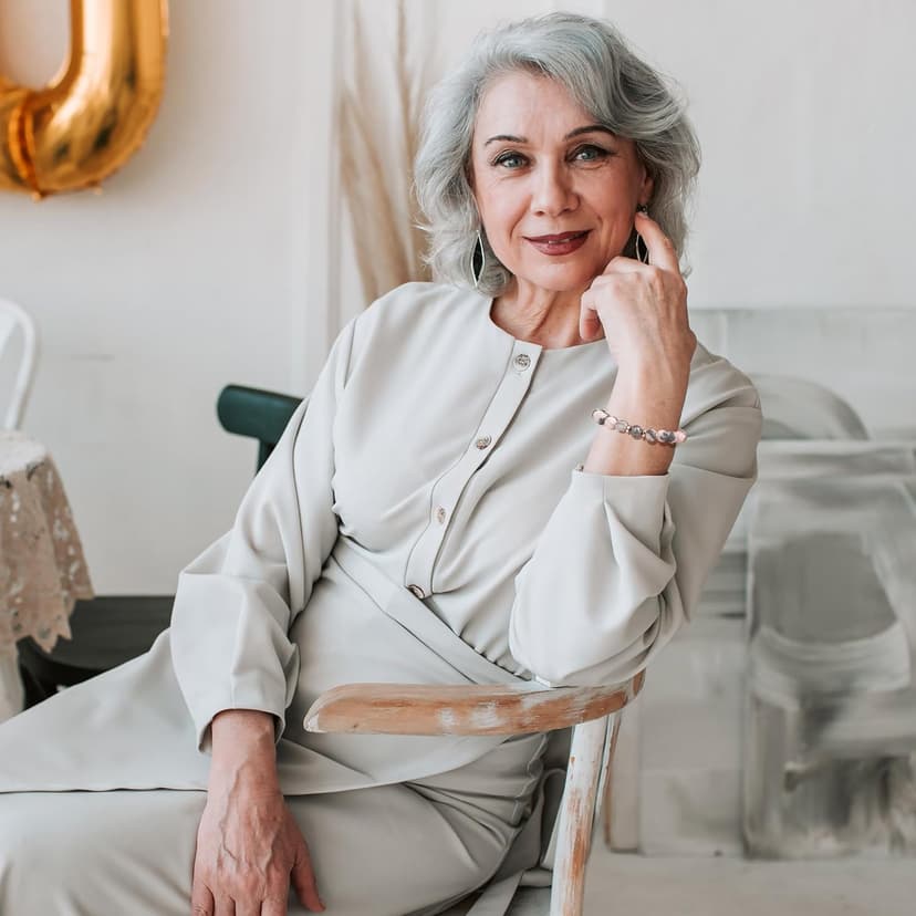 Yiyang 13th 16th 18th 21st 25th 30th 35th 40th 45th 50th 60th 65th 70th 75th 80th Birthday Gifts for Women, Natural Stone Bracelet Birthday Gifts for Women Mom Daughter Grandma Sister Coworker