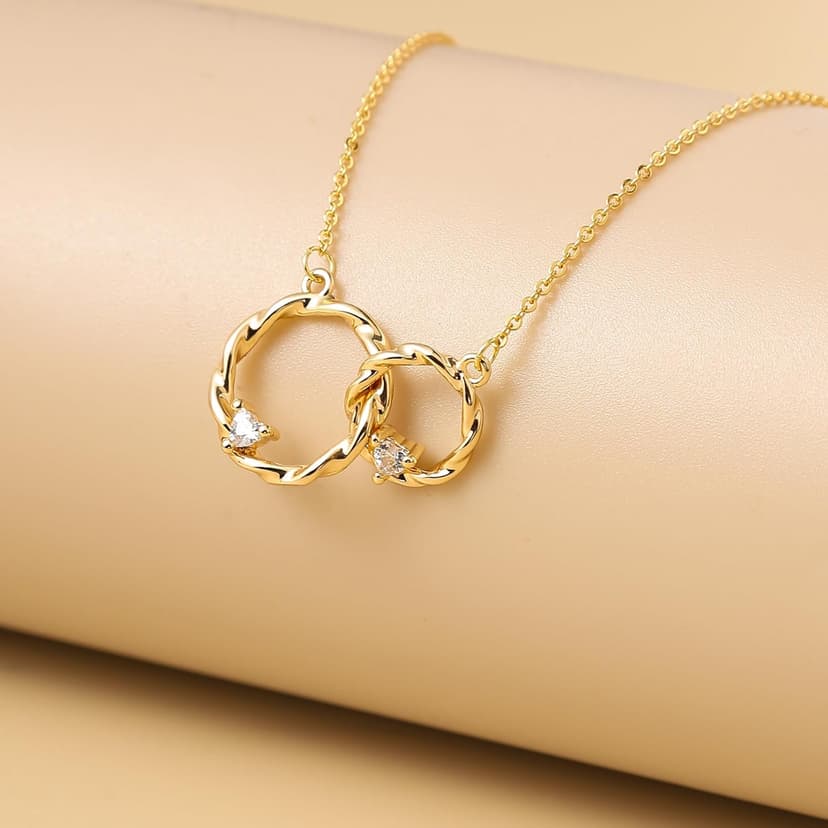 Gifts for Women, Butterfly Compass Cross Necklace Friendship Necklace Sister Gifts Daughter Gifts Graduation Chritmas Birthday