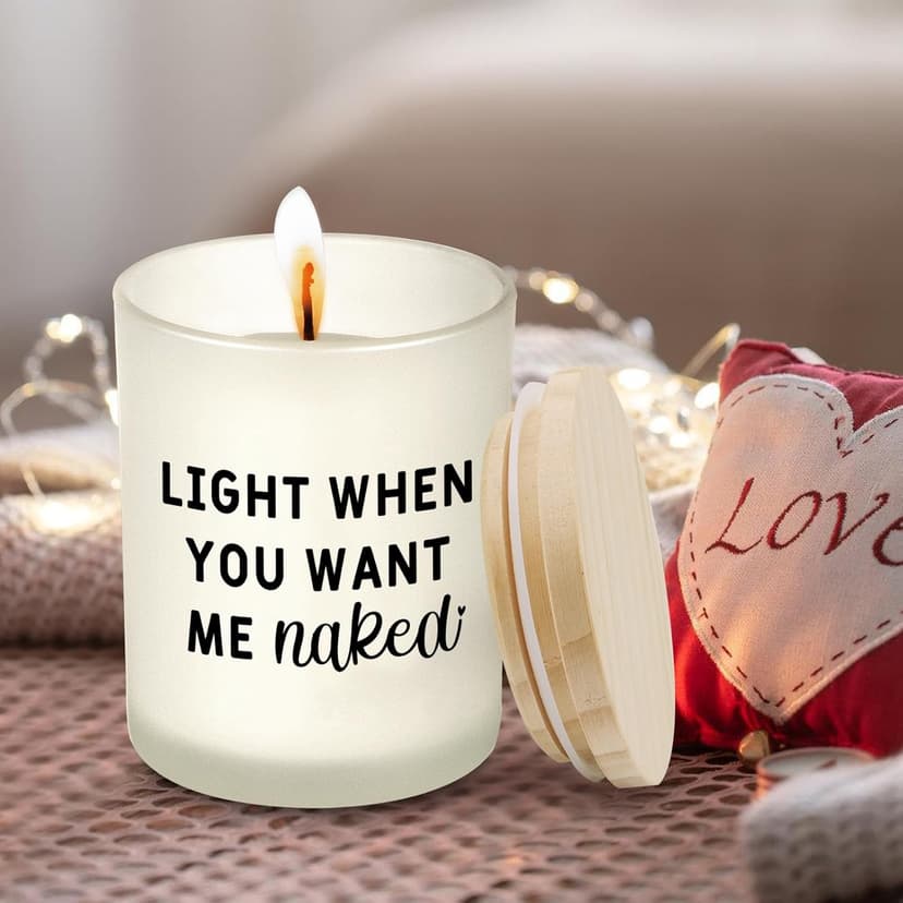 Gifts for Him Boyfriend Husband Men Couples Gift Ideas, Romantic Valentines Day Gift for Him, Naughty Boyfriend Birthday Gifts, Funny Anniversary Presents for Men Husband Couple, Christmas, Candles