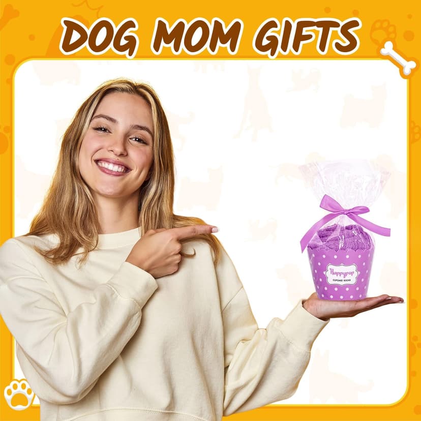 HAPPYPOP Dog Gifts for Women Men - Dog Gifts for Dog Lovers, Funny Dog Christmas Birthday Stockings, Dog Mom Dad Gifts