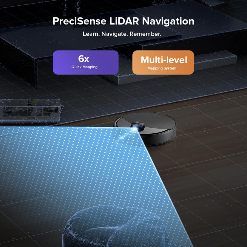 roborock Q10 S5+ Robot Vacuum and Mop, 10,000Pa Suction, Upgraded from Q8 max+, 70 Days Self-Emptying, Obstacle Avoidance, Sonic Mopping, Dual Anti-Tangle Design, Auto Mop Lifting, Ideal for Pet Hair