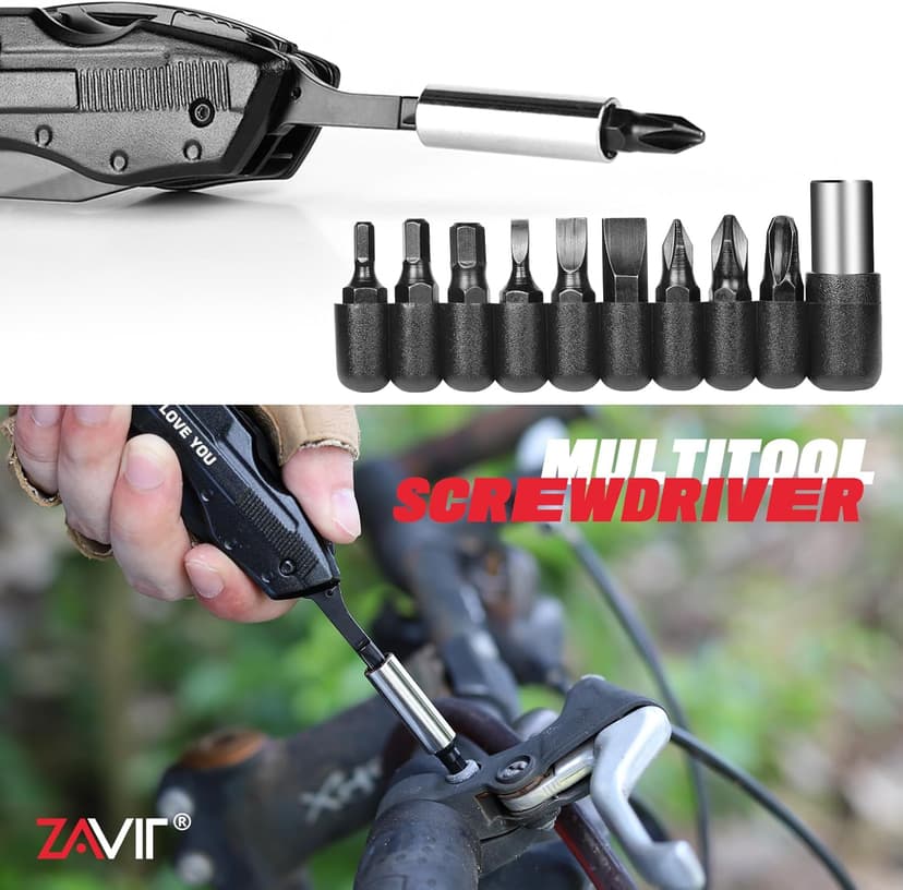 Gifts for Boyfriend Husband Him, Multitool Knife“I LOVE YOU”, Valentines Day Unique Gifts, Tools Gadgets Gifts for Him, Christmas Stocking Stuffers, Anniversary, Birthday Gift Ideas, Husband Gifts