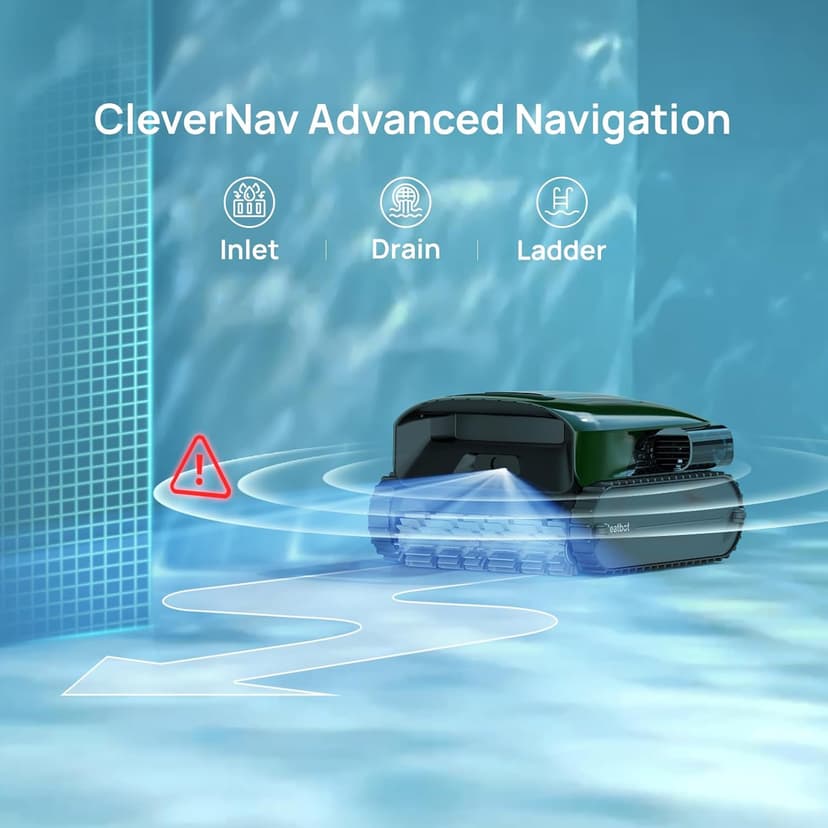 Beatbot AquaSense 2 Pro Cordless Robotic Pool Cleaner, Unmatched 5-in-1 Cleaning, Surface Parking, Skimmer with APP Control, Water Clarification, for Pools up to 3,875 Sq.ft – Obsidian