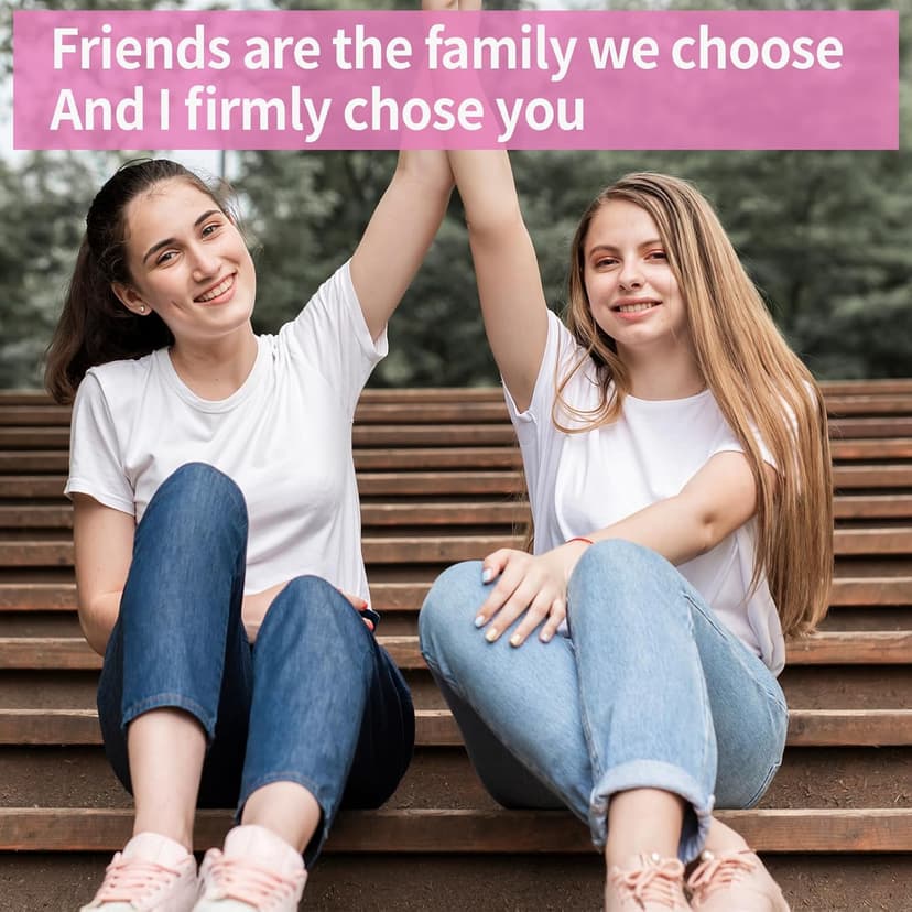 60PCS Pre-Written Friendship Messages in a Bottle, Bestfriend Birthday Gifts for Women Sister Bestie, Cute Capsule Messages in Plastic Jar Long Distance BFF Gifts