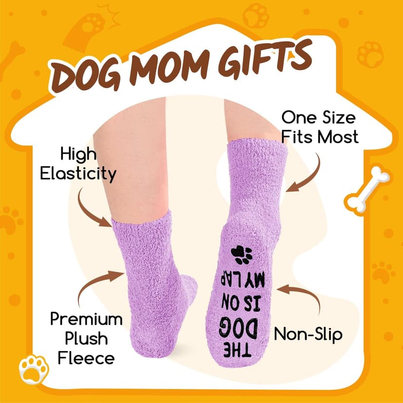 HAPPYPOP Dog Gifts for Women Men - Dog Gifts for Dog Lovers, Funny Dog Christmas Birthday Stockings, Dog Mom Dad Gifts