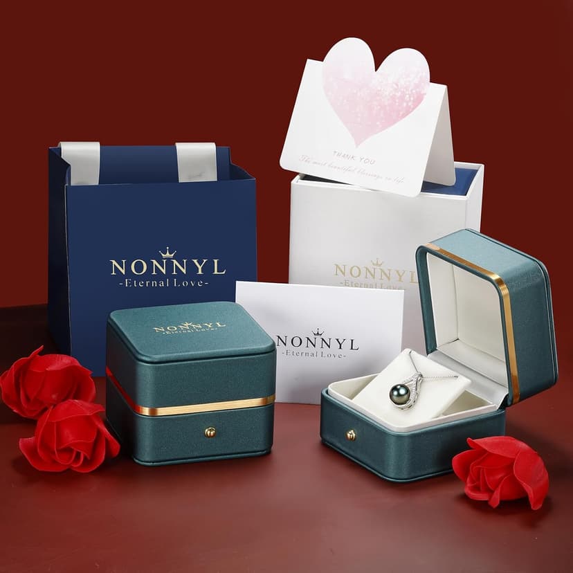 Gifts for women Mom her Girlfriend grandma Wife on Christmas Day Mothers Day Valentines Birthday Gifts Wedding Gift Jewelry Anniversary Tahitian Black Pearl Necklaces