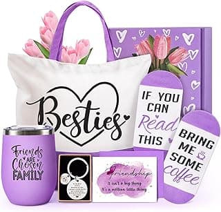 Best Friend Christmas, Birthday & Galentines Gifts for Women - Unique Sister, Friendship & BFF Gifts