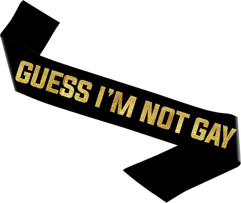 Sterling James Co. Groom Sash - Funny Bachelor Party Supplies, Decorations, Ideas, Gifts, Jokes and Favors