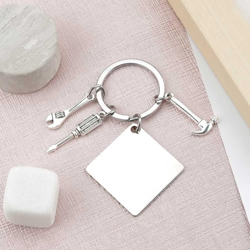 Dad Gifts Father's Day Father Day Christmas Valentines Birthday Thank You Gifts from Daughter Wife Son Kids Romantic Presents Fathers Day Keychain Gift Ideas