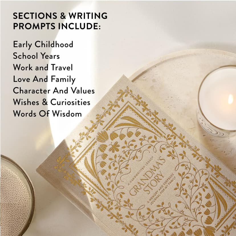 Grandma's Story: A Memory and Keepsake Journal for My Family (Heirloom Story Books and Guided Journals)