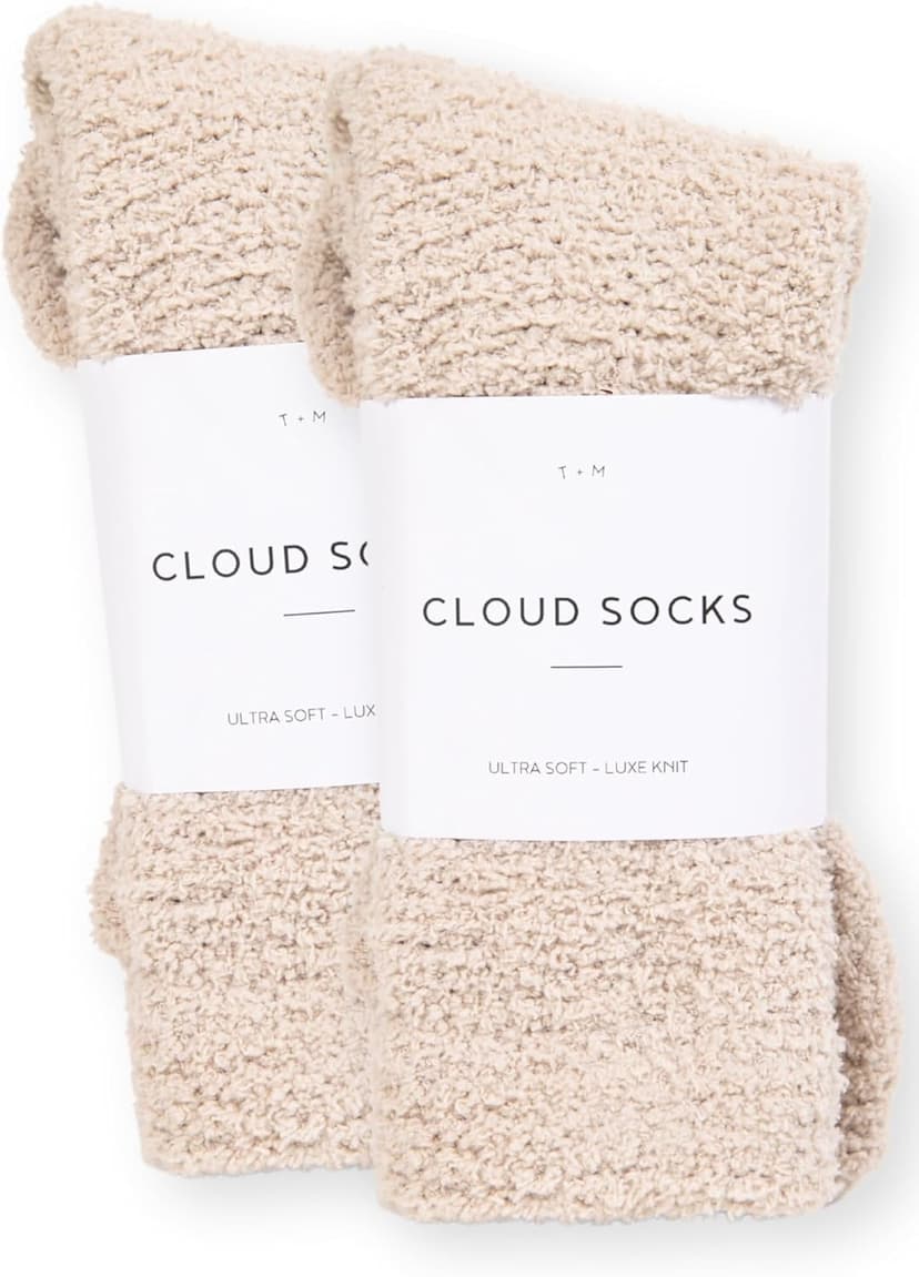 Unboxme Gifts Warm & Cozy Ultra-Luxe Cloud Sock for Women & Men - Super Soft Luxurious Fabric Sleep Socks
