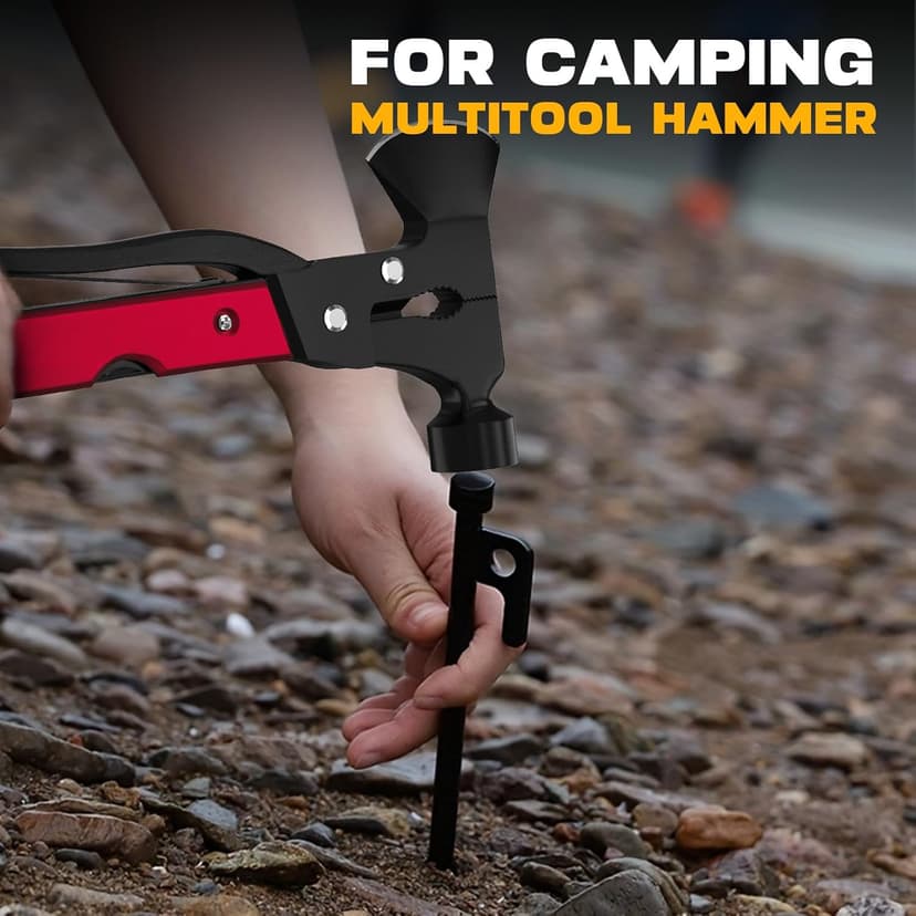 Gifts for Men, 15 in 1 Multitool Axe for Camping Hunting Hiking, Gifts for Dad, Men, Husband, Him, Father, Birthday Gadgets Idea for Him Husband Boyfriend