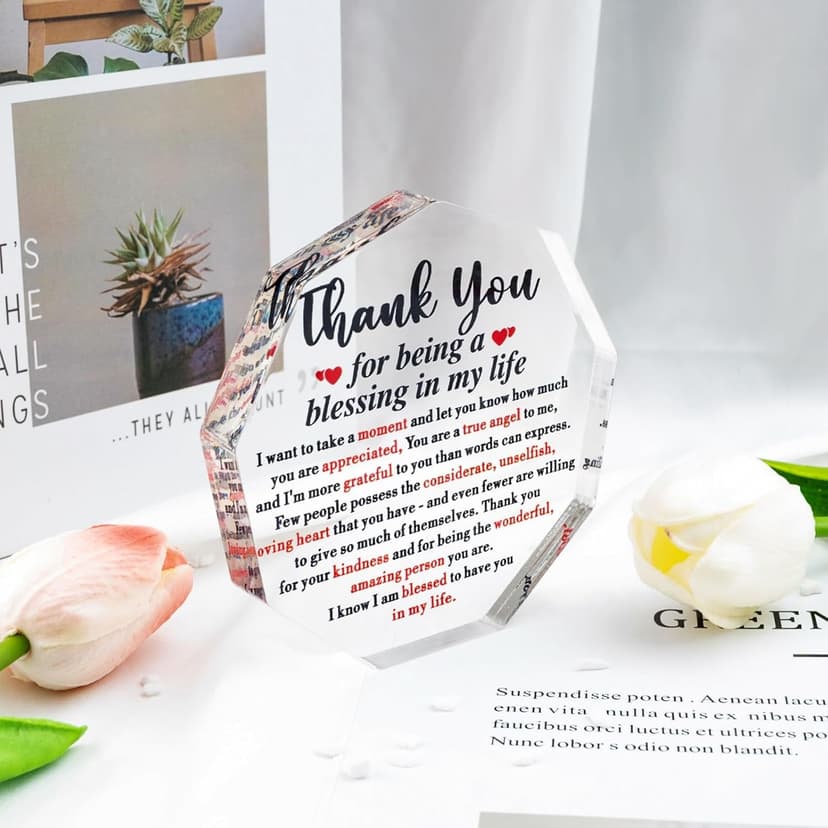 Thank You Gifts for Coworkers Women Man Mentor Gifts for Women Appreciation Gift for Friends Bestie Thank You Plaque Home Office Decor Coworker Leaving Gift