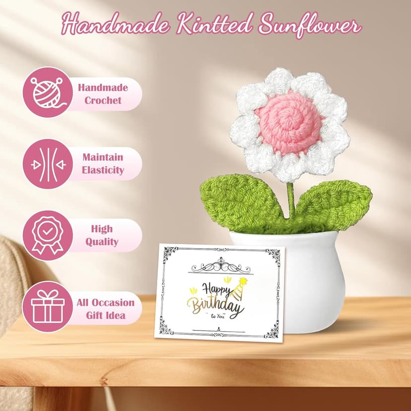 Birthday Gifts for Women, Teen Girls, Her, Unique Happy Birthday Gift Baskets for Best Friend Sister Daughter, Women Christmas Gifts Box for Girl Wife Girlfriends,14pcs Rose Gift Set(Pink)