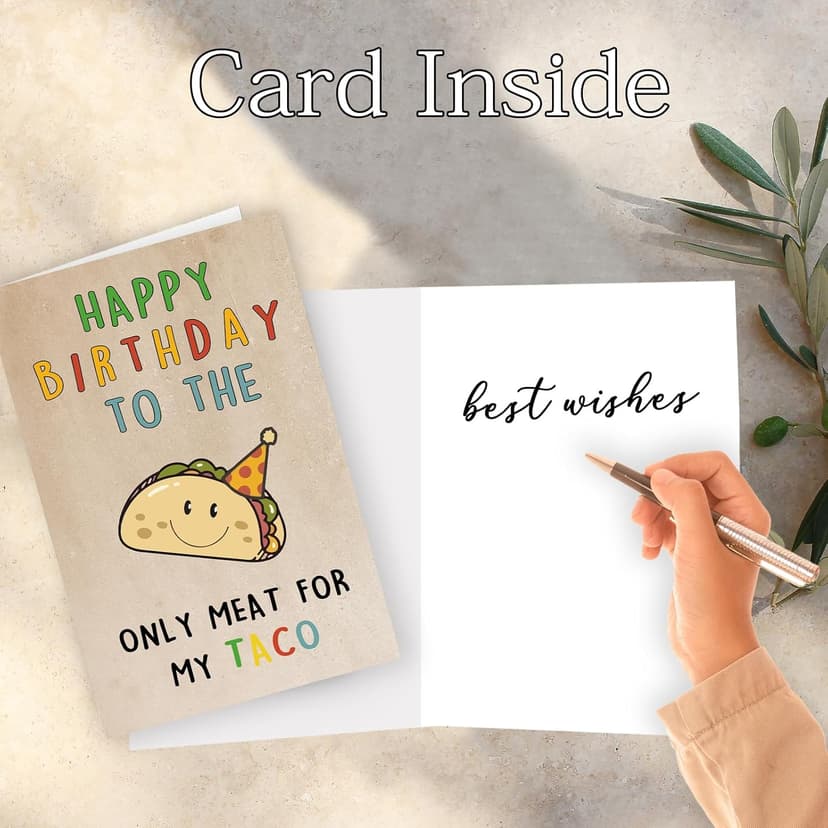 Funny Birthday Cards for Men, Birthday Gifts for Him, Romantic Husband Boyfriend Birthday Decorations Ideas