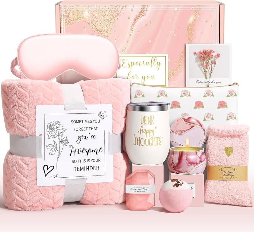 Gifts for Women Self Care Gift, Relaxing Care Package Spa Gift Basket, Valentines Day, Mothers Day, Christmas, Birthday Gifts for Women Mom Her Friend Sister Wife