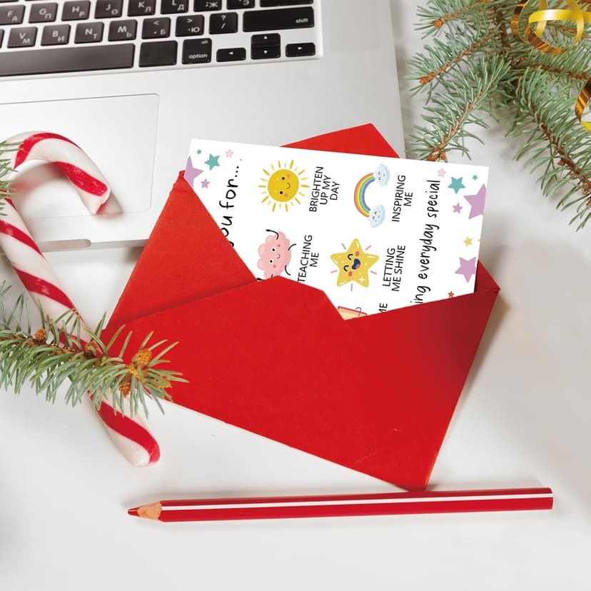 YiKaLus Cute Appreciation Card for Kindest Person, Great Thank You Card with Envelope for Women Men, Sweet Friendship Gift for Friends Classmates, Best Thank You Gift Ideas for Mom Dad