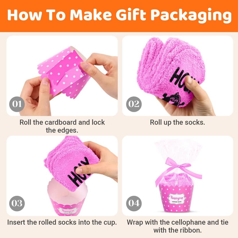 HAPPYPOP Birthday Gift Ideas - Socks for Senior Women Over 80, Best Gifts for 80 Year Olds