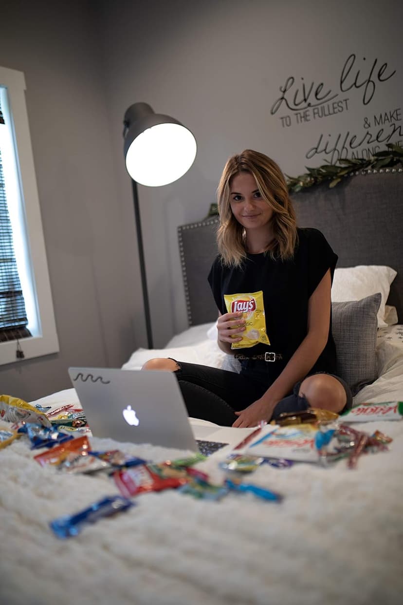 Halloween Snacks Variety Pack for Adults, Kids & Teens (40 Count) - Snack Box Variety Pack with Chips, Cookies & Bars, Halloween Care Package for College Students, Office Treats, Birthdays & Travel